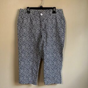 Jessica London size 14 W cropped pants